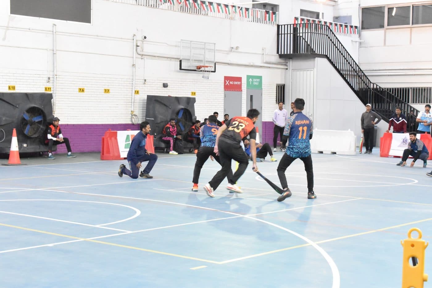 Photo from the EMA Box Cricket League Season 1 tournament in 2024