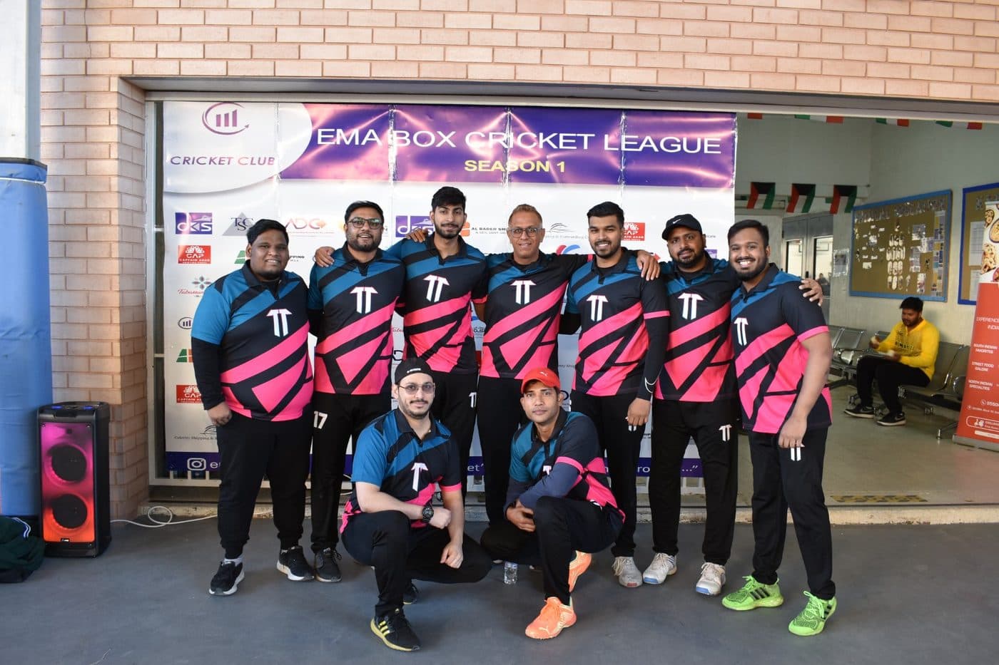 Photo from the EMA Box Cricket League Season 1 tournament in 2024