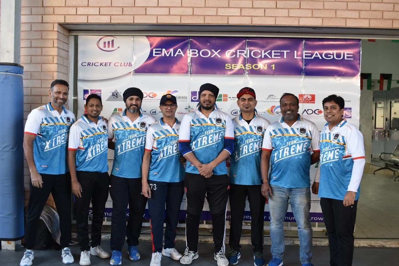 Photo from the EMA Box Cricket League Season 1 tournament in 2024