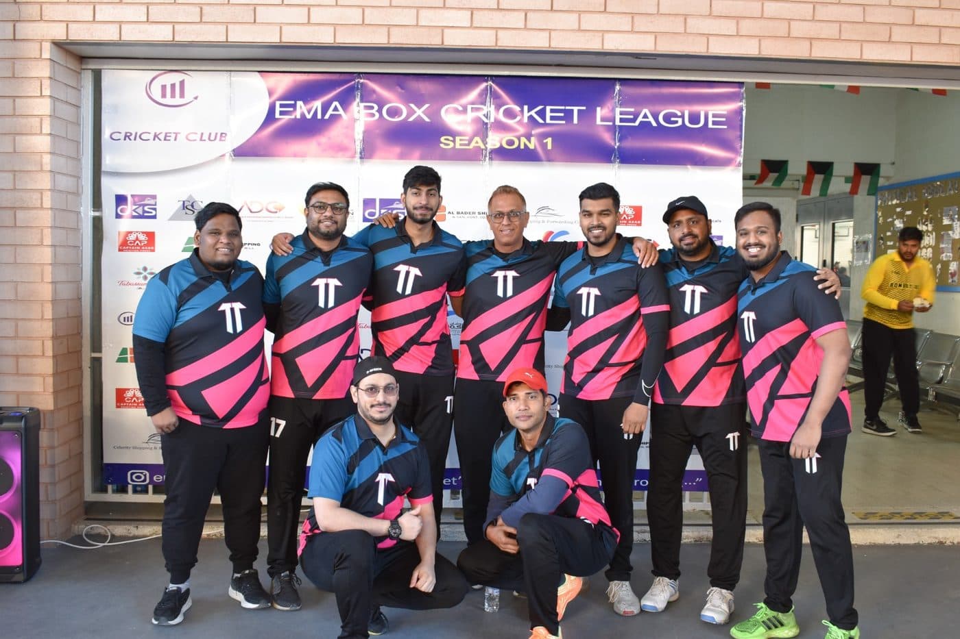 Photo from the EMA Box Cricket League Season 1 tournament in 2024