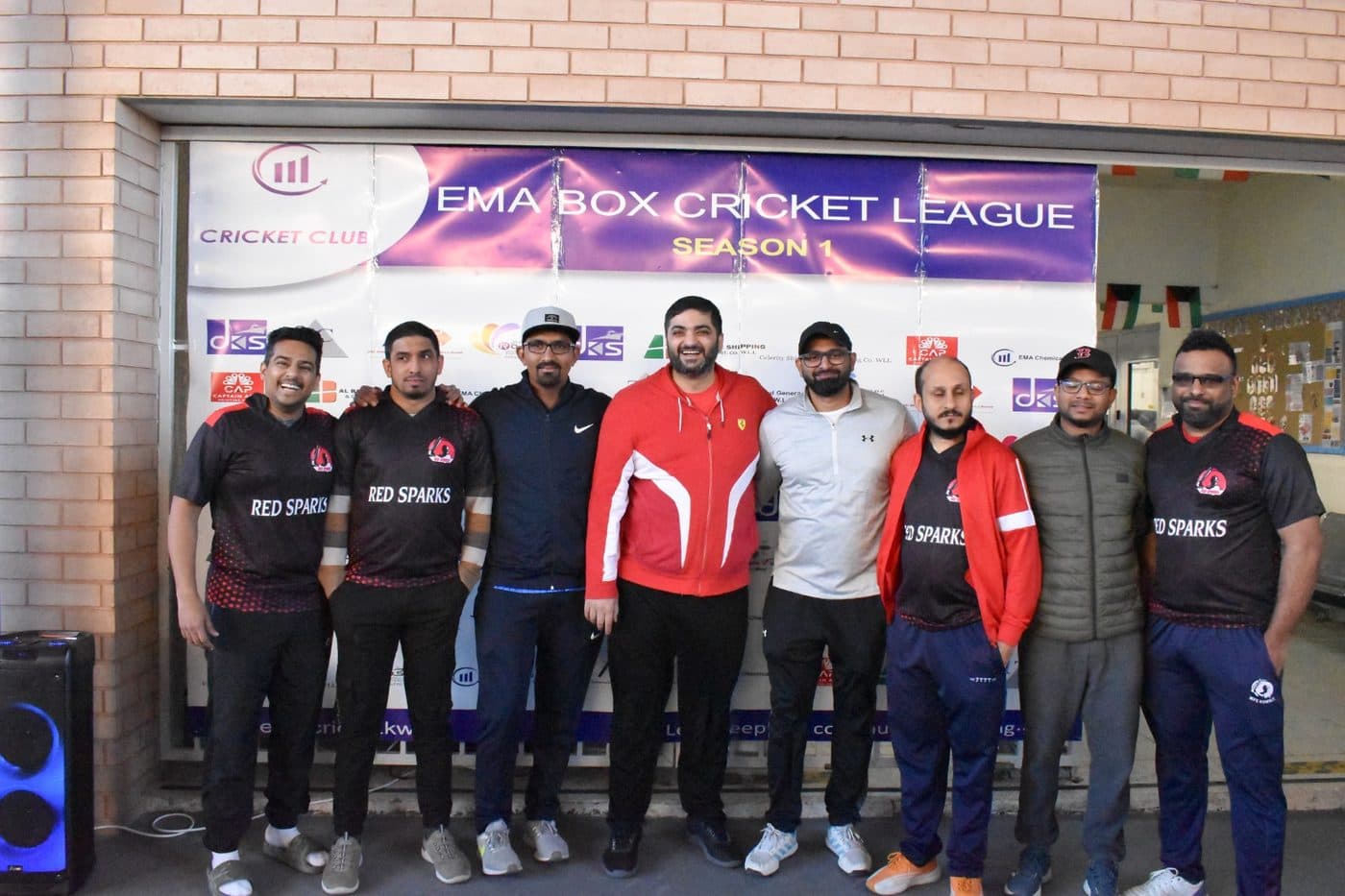 Photo from the EMA Box Cricket League Season 1 tournament in 2024
