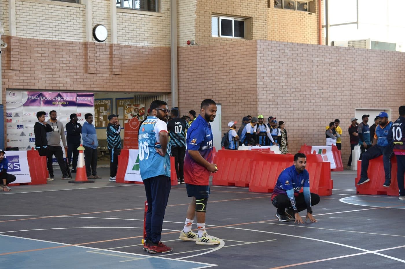 Photo from the EMA Box Cricket League Season 1 tournament in 2024