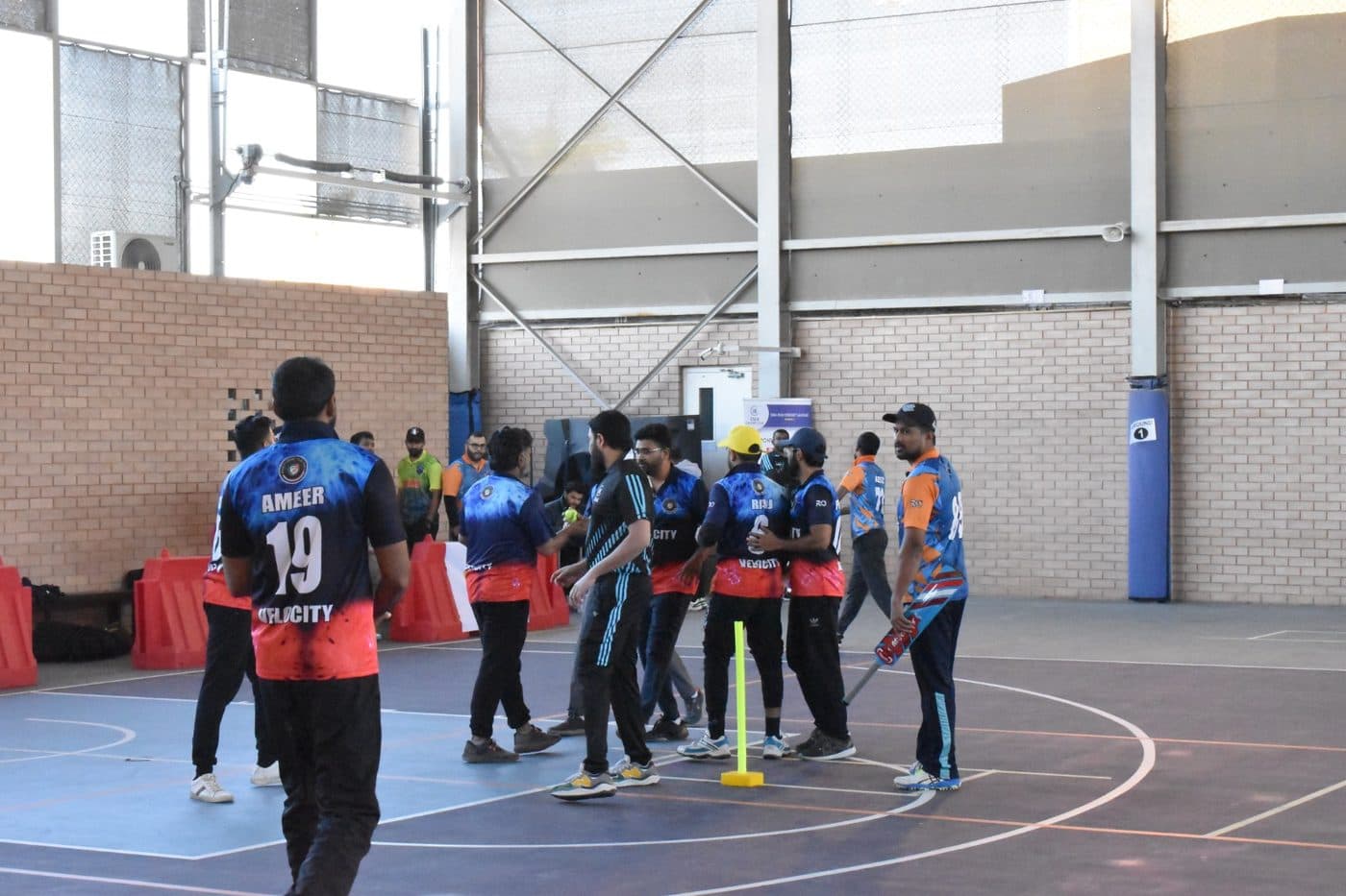 Photo from the EMA Box Cricket League Season 1 tournament in 2024